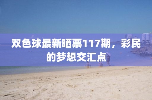 双色球最新晒票117期，彩民的梦想交汇点