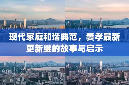 现代家庭和谐典范，妻孝最新更新继的故事与启示