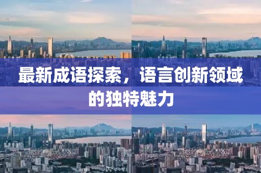 最新成语探索，语言创新领域的独特魅力