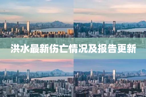 洪水最新伤亡情况及报告更新