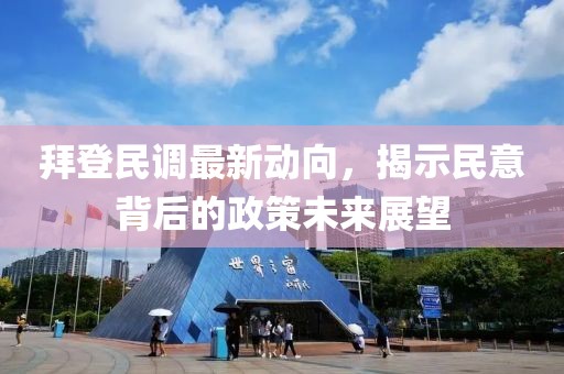 拜登民调最新动向，揭示民意背后的政策未来展望