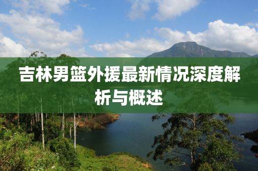 吉林男篮外援最新情况深度解析与概述