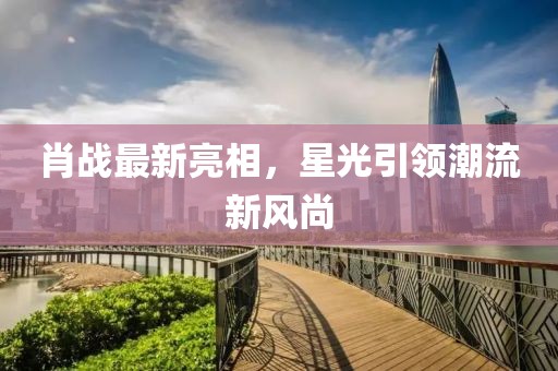 肖战最新亮相，星光引领潮流新风尚