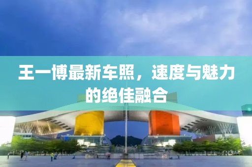 王一博最新车照，速度与魅力的绝佳融合