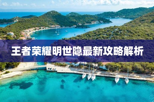 王者荣耀明世隐最新攻略解析