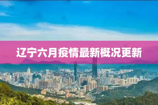 辽宁六月疫情最新概况更新