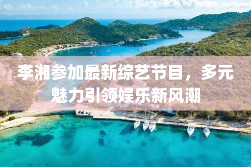 李湘参加最新综艺节目，多元魅力引领娱乐新风潮