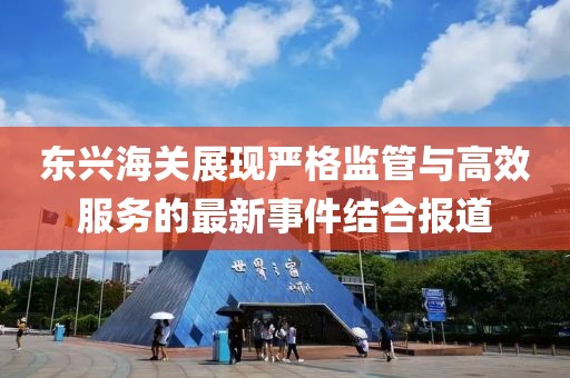 东兴海关展现严格监管与高效服务的最新事件结合报道