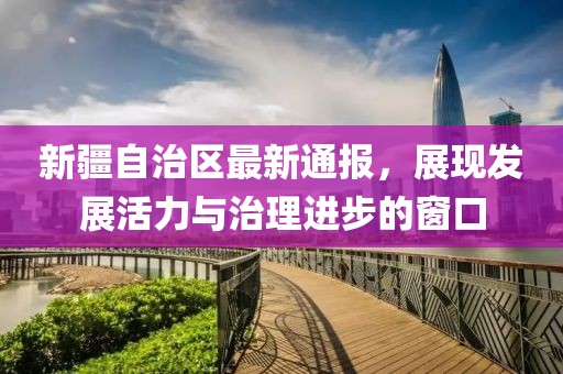 新疆自治区最新通报，展现发展活力与治理进步的窗口