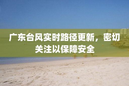 广东台风实时路径更新，密切关注以保障安全