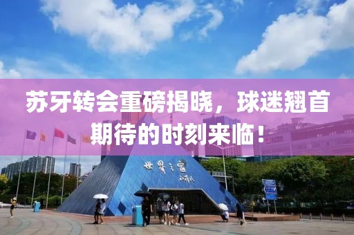 苏牙转会重磅揭晓，球迷翘首期待的时刻来临！