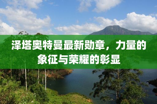 泽塔奥特曼最新勋章，力量的象征与荣耀的彰显