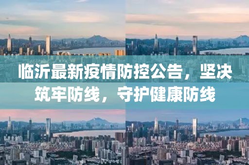 临沂最新疫情防控公告，坚决筑牢防线，守护健康防线