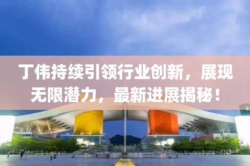 丁伟持续引领行业创新，展现无限潜力，最新进展揭秘！