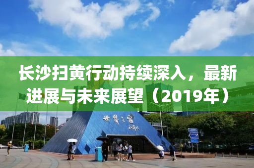 长沙扫黄行动持续深入，最新进展与未来展望（2019年）