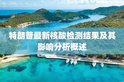 特朗普最新核酸检测结果及其影响分析概述