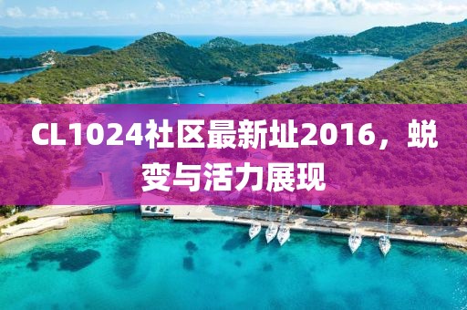 CL1024社区最新址2016，蜕变与活力展现