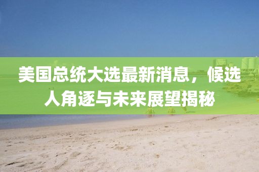 美国总统大选最新消息，候选人角逐与未来展望揭秘