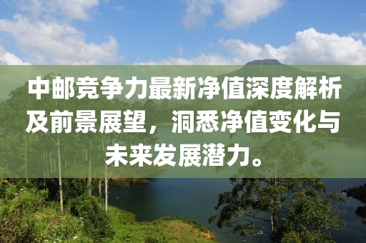 中邮竞争力最新净值深度解析及前景展望，洞悉净值变化与未来发展潜力。