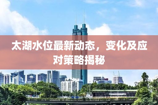 太湖水位最新动态，变化及应对策略揭秘