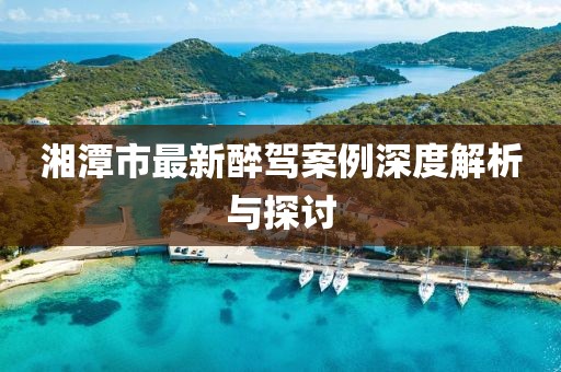 湘潭市最新醉驾案例深度解析与探讨