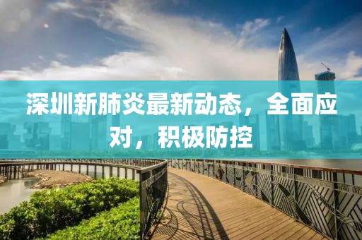 深圳新肺炎最新动态，全面应对，积极防控