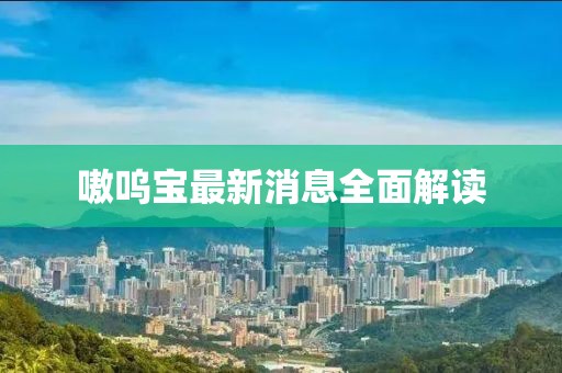 嗷呜宝最新消息全面解读
