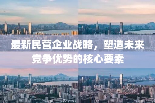 最新民营企业战略，塑造未来竞争优势的核心要素
