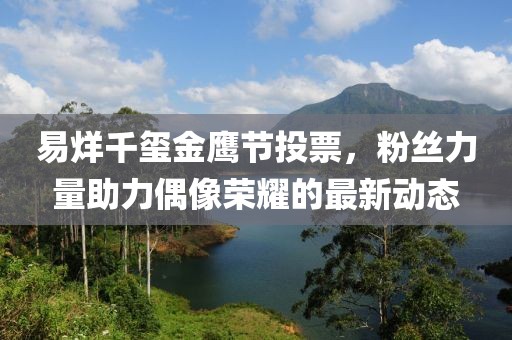 易烊千玺金鹰节投票，粉丝力量助力偶像荣耀的最新动态