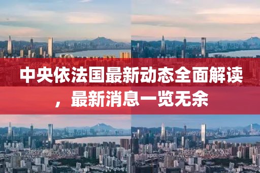 中央依法国最新动态全面解读，最新消息一览无余
