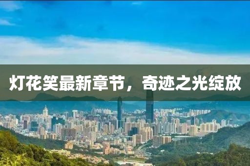 灯花笑最新章节，奇迹之光绽放