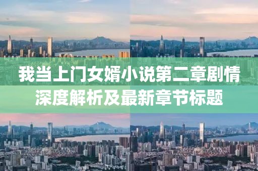 我当上门女婿小说第二章剧情深度解析及最新章节标题