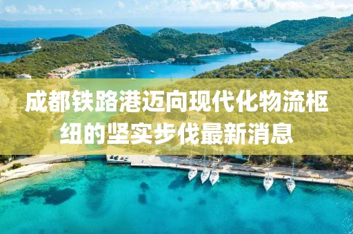 成都铁路港迈向现代化物流枢纽的坚实步伐最新消息