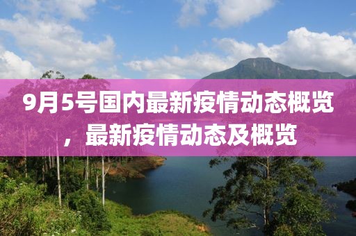 9月5号国内最新疫情动态概览，最新疫情动态及概览