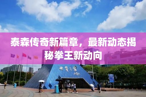 泰森传奇新篇章，最新动态揭秘拳王新动向