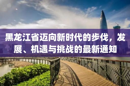 黑龙江省迈向新时代的步伐，发展、机遇与挑战的最新通知