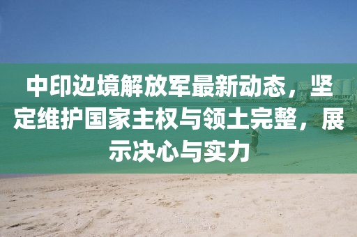 中印边境解放军最新动态，坚定维护国家主权与领土完整，展示决心与实力