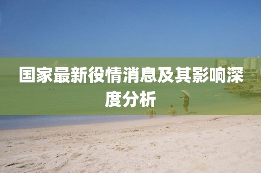 国家最新役情消息及其影响深度分析
