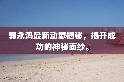 郭永鸿最新动态揭秘，揭开成功的神秘面纱。