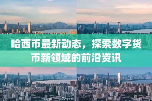 哈西币最新动态，探索数字货币新领域的前沿资讯