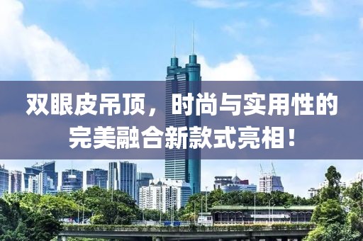 双眼皮吊顶，时尚与实用性的完美融合新款式亮相！