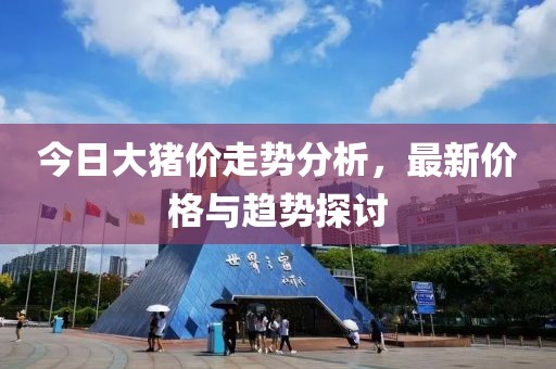 今日大猪价走势分析，最新价格与趋势探讨