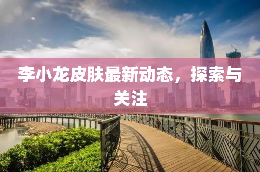 李小龙皮肤最新动态，探索与关注