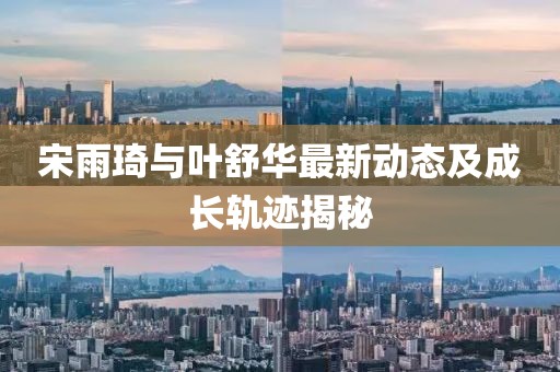 宋雨琦与叶舒华最新动态及成长轨迹揭秘