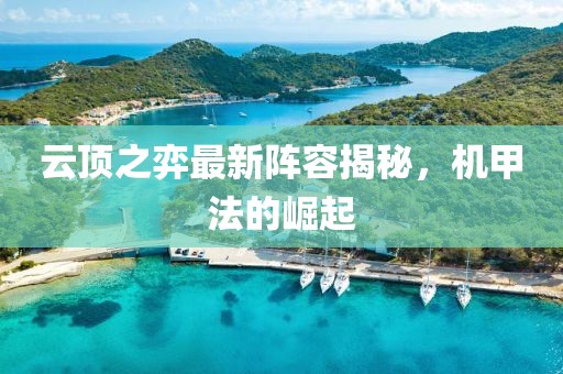 云顶之弈最新阵容揭秘，机甲法的崛起