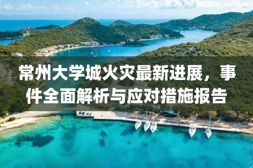 常州大学城火灾最新进展，事件全面解析与应对措施报告