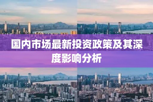 国内市场最新投资政策及其深度影响分析