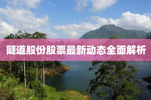 隧道股份股票最新动态全面解析