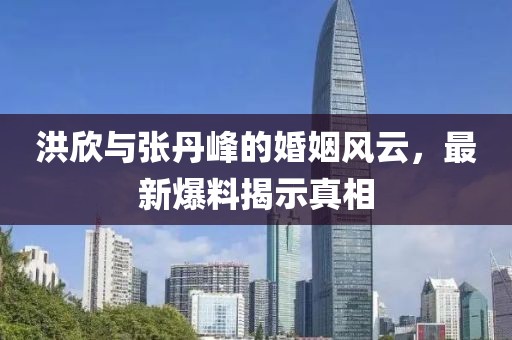 洪欣与张丹峰的婚姻风云，最新爆料揭示真相