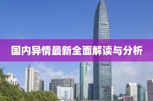 国内异情最新全面解读与分析